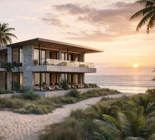 Beachfront Hotel